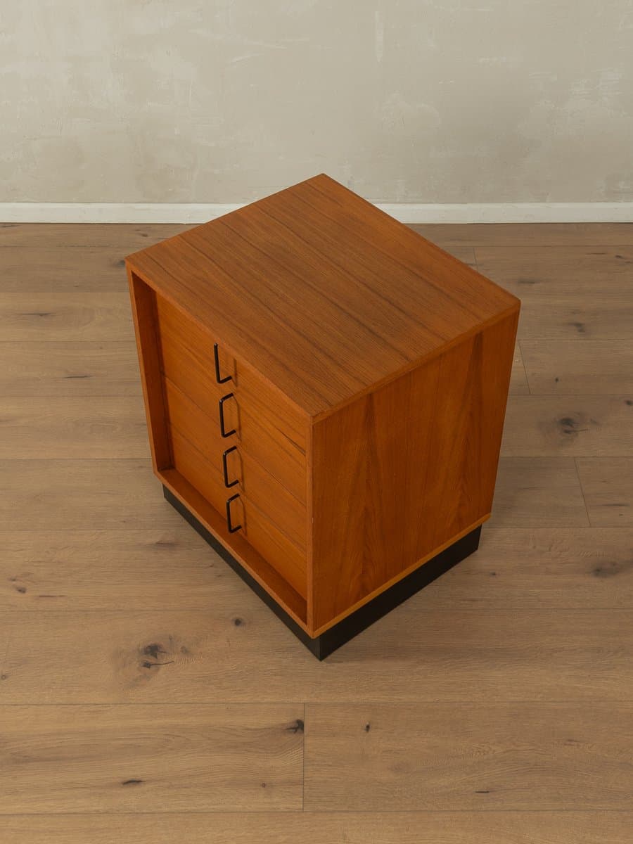 Komoda, teak brązowy, proj. G. Renkel, Niemcy, lata 60. - 278461