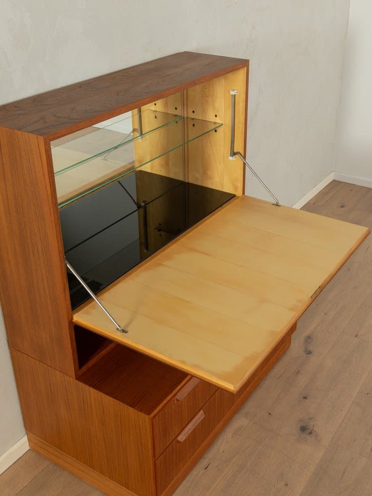 Barek, teak brązowy, Niemcy, lata 60. - 278327