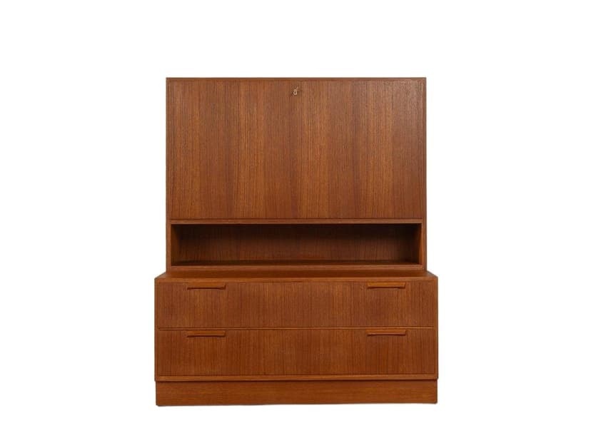 Barek, teak brązowy, Niemcy, lata 60.