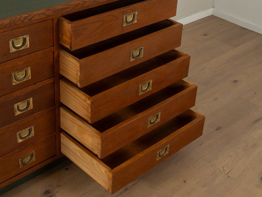 Komoda Mid-Century, brązowy, drewno, Niemcy, lata 50. - 278300