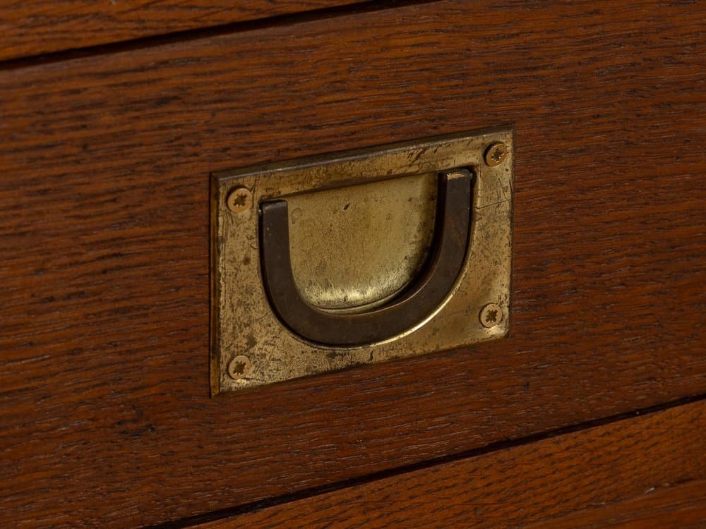 Komoda Mid-Century, brązowy, drewno, Niemcy, lata 50. - 278302