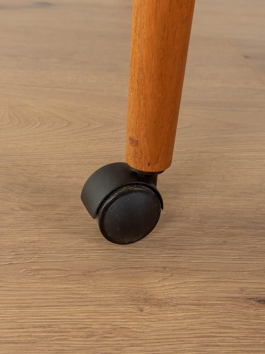 Wózek barowy, brązowy, teak, proj. P. Hundevad, Dania, lata 60. - 278274