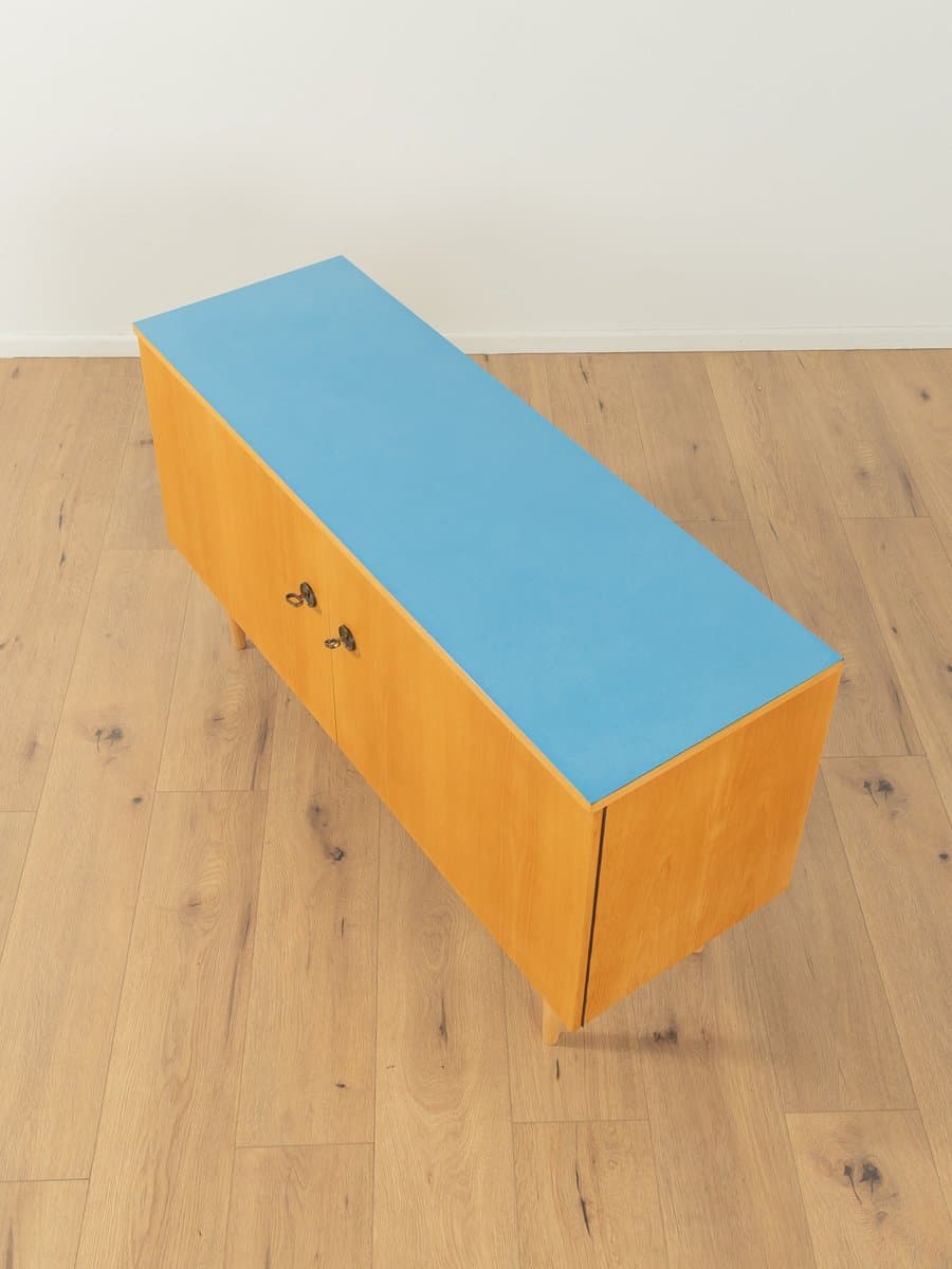 Kredens, niebieski, czereśnia, Niemcy, lata 50. - 278226