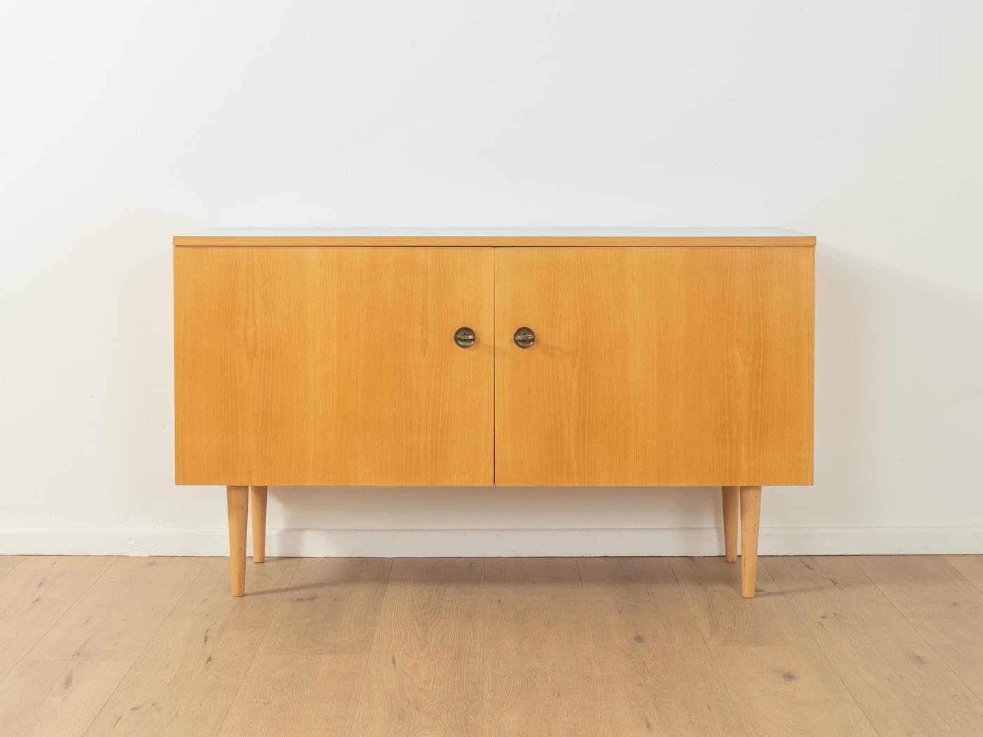 Kredens, niebieski, czereśnia, Niemcy, lata 50. - 278230