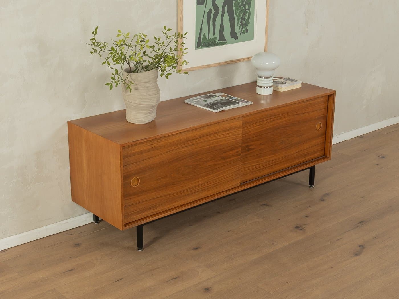 Sideboard, brown walnut, Germany, 1960s - 278095
