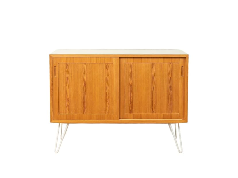 Komoda, jesion beżowy, proj. P. Hundevad, Hundevad&Co., Dania, lata 60.