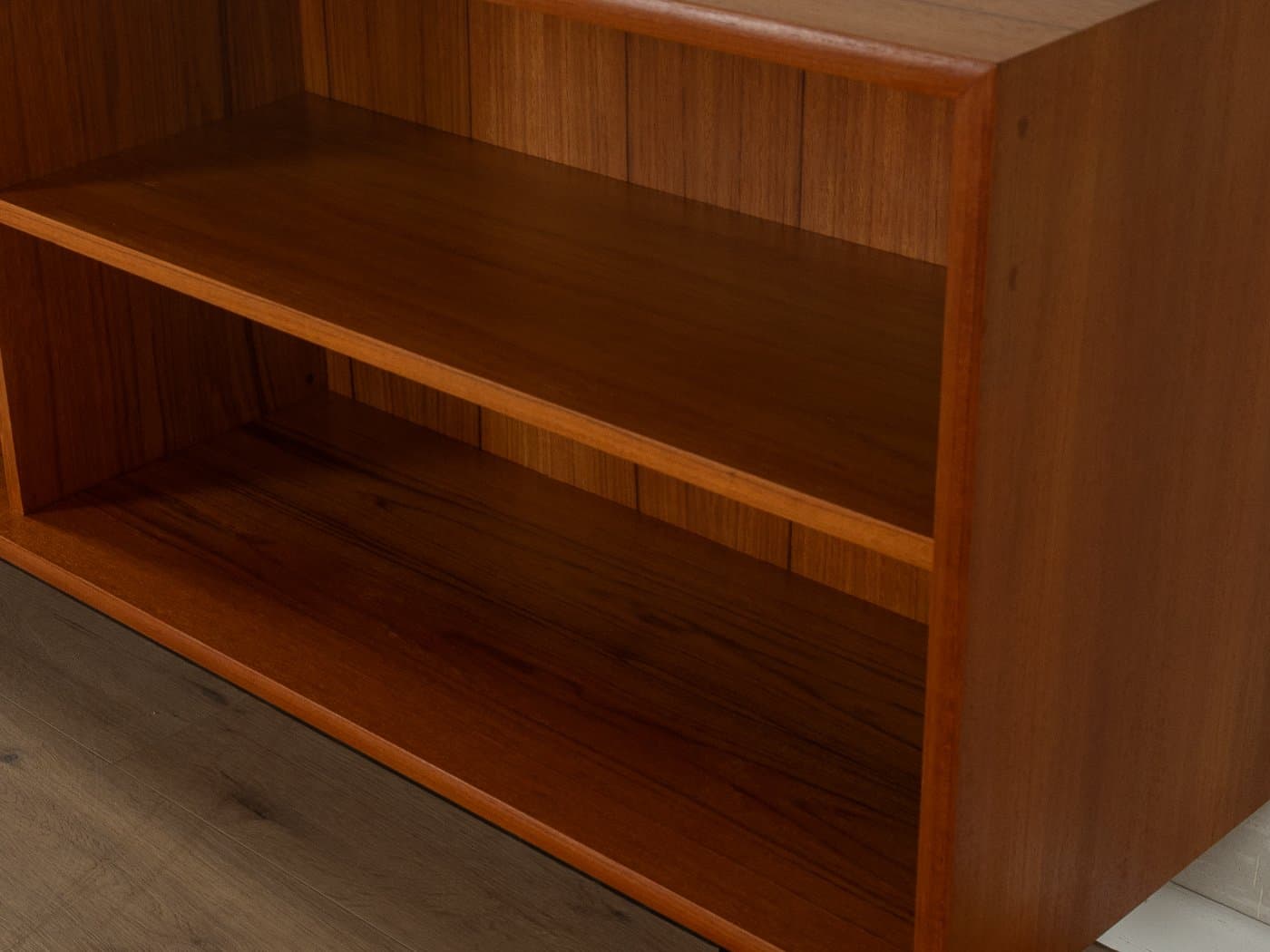 Komoda, teak brązowy, stal czarna, WK Möbel, Niemcy, lata 60. - 279823