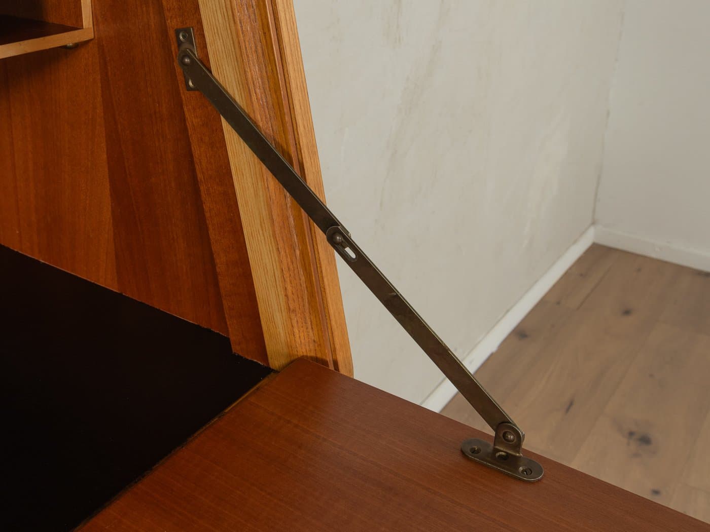 Sekretarzyk, jesion brązowy, Musterring, Niemcy, lata 50. - 282947