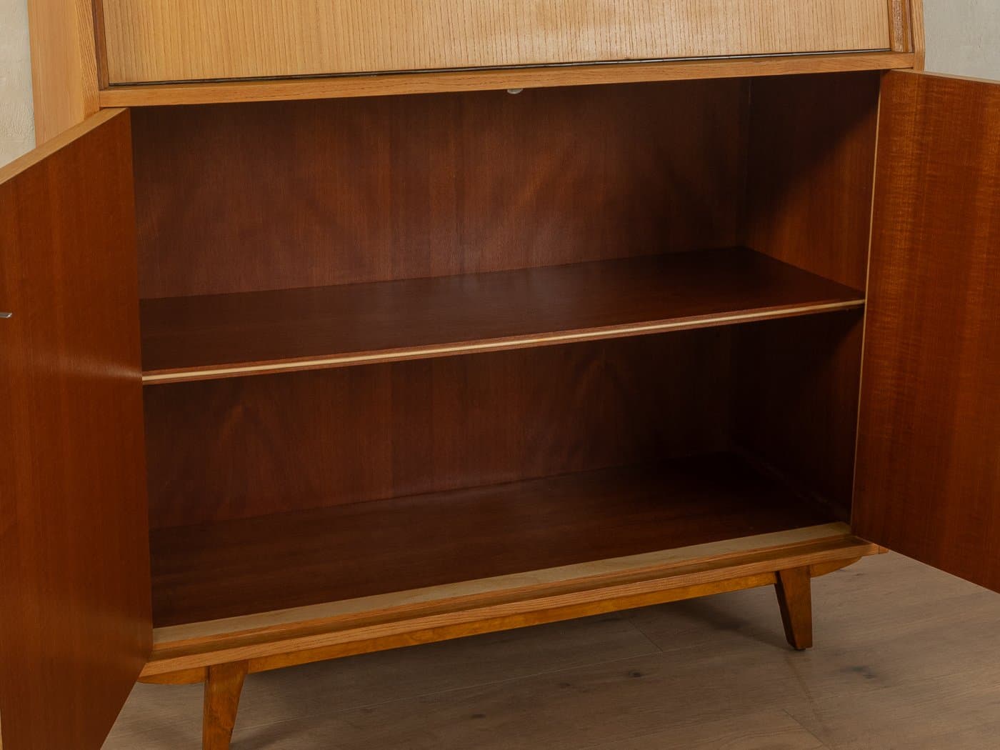 Sekretarzyk, jesion brązowy, Musterring, Niemcy, lata 50. - 282948