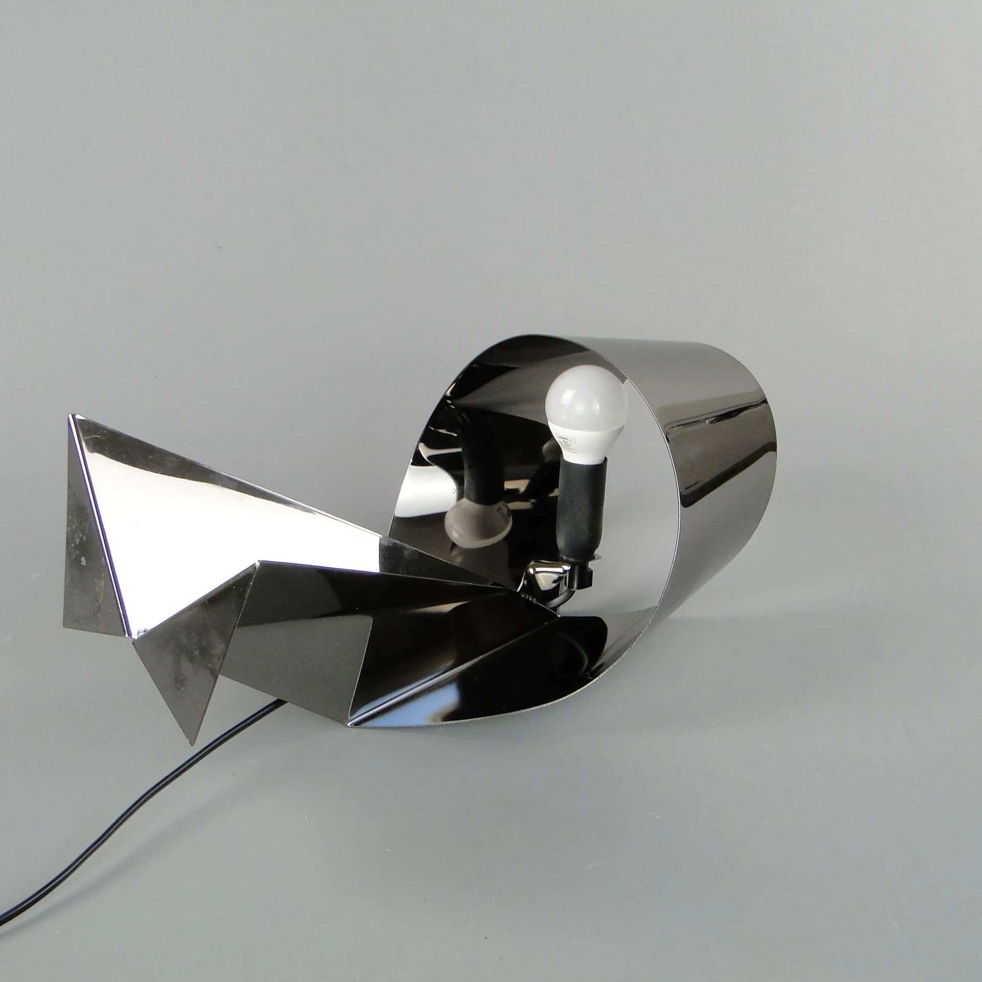 Lampa stołowa Ribbon, stal chromowana srebrna, Habitat, Wielka Brytania, XXI w. - 20979