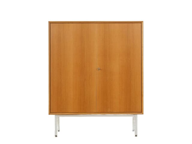 Komoda, brązowy, dąb, Niemcy, lata 60. - WYMIARY