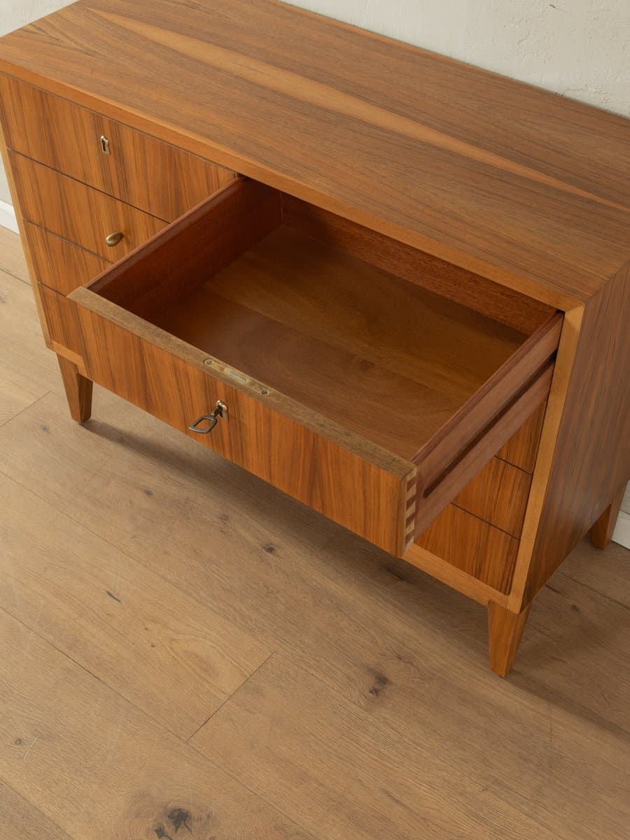 Komoda, Architect Satink, brązowy, orzech, proj. G. Satink, Niemcy, lata 50. - 282767
