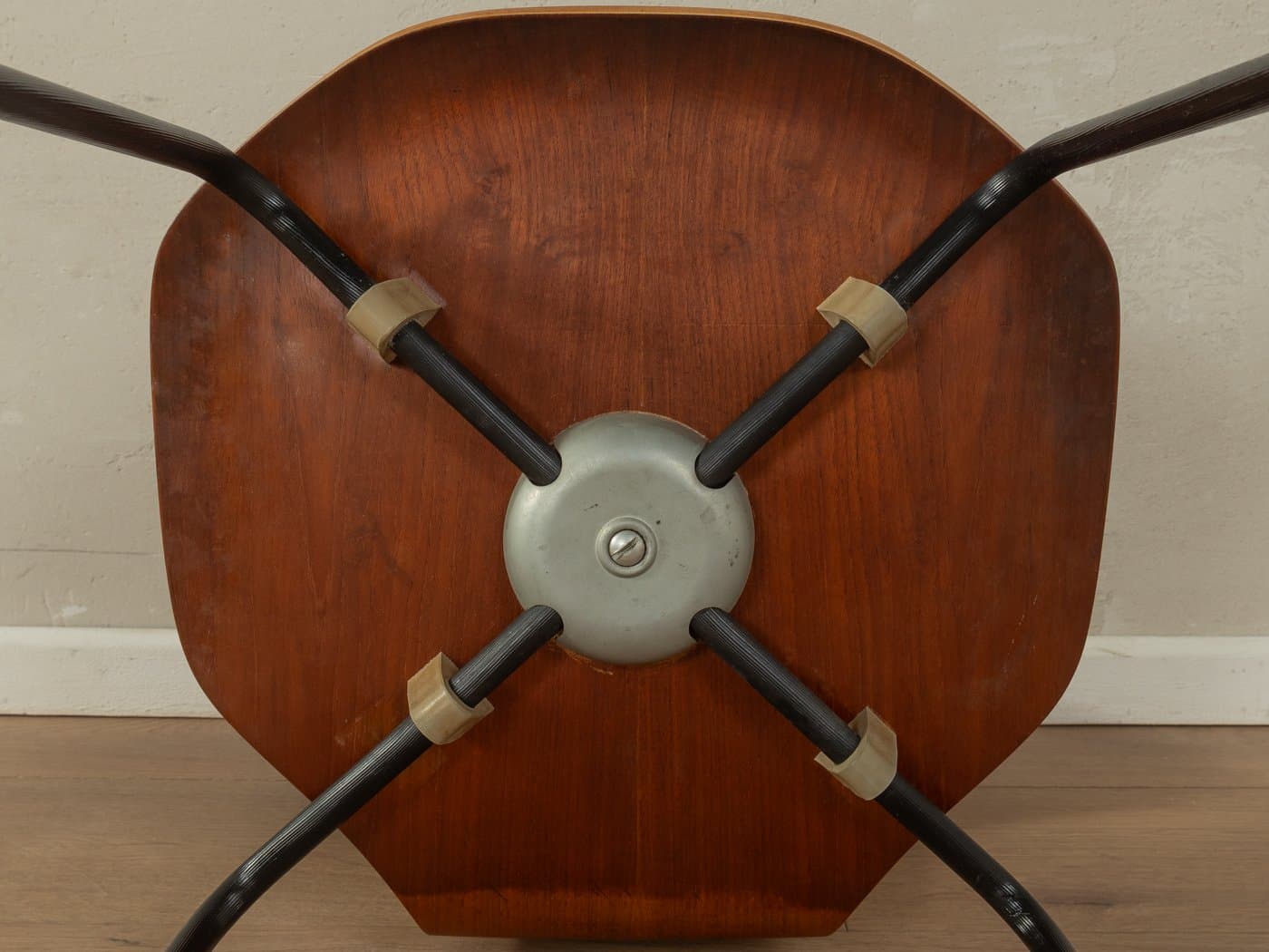 Zestaw czterech krzeseł Model 3103 Hammer, teak brązowy, proj. A. Jacobsen, Fritz Hansen, Dania, lata 60. - 282713