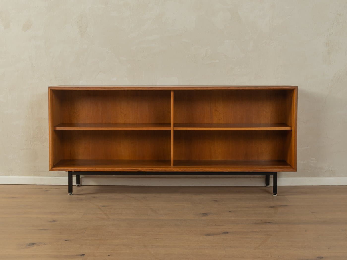 Sideboard, brązowy, orzech, proj. L. Wegner, Niemcy, lata 60. - 282606