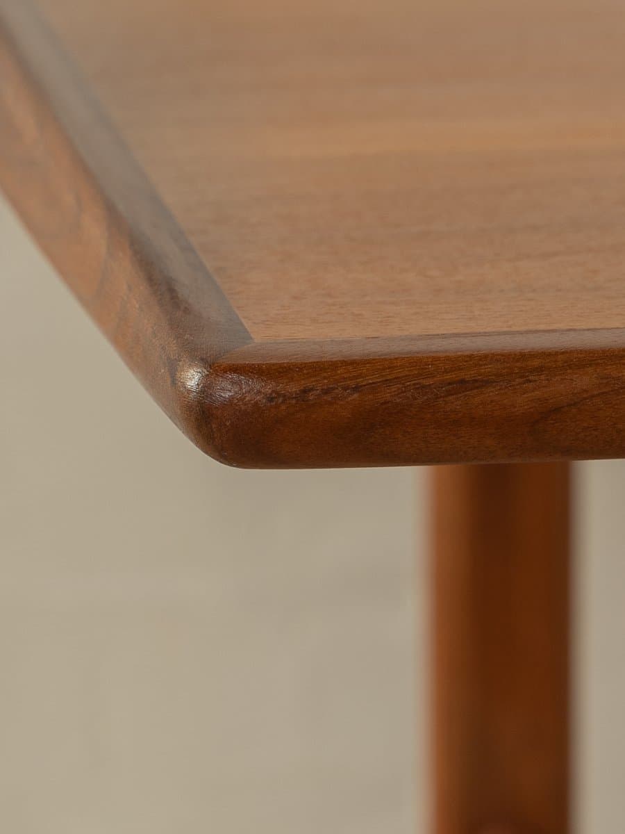 Coffee Table, brown teak, by B. Waldonen, Asko, Finland, 1960s. - 282597