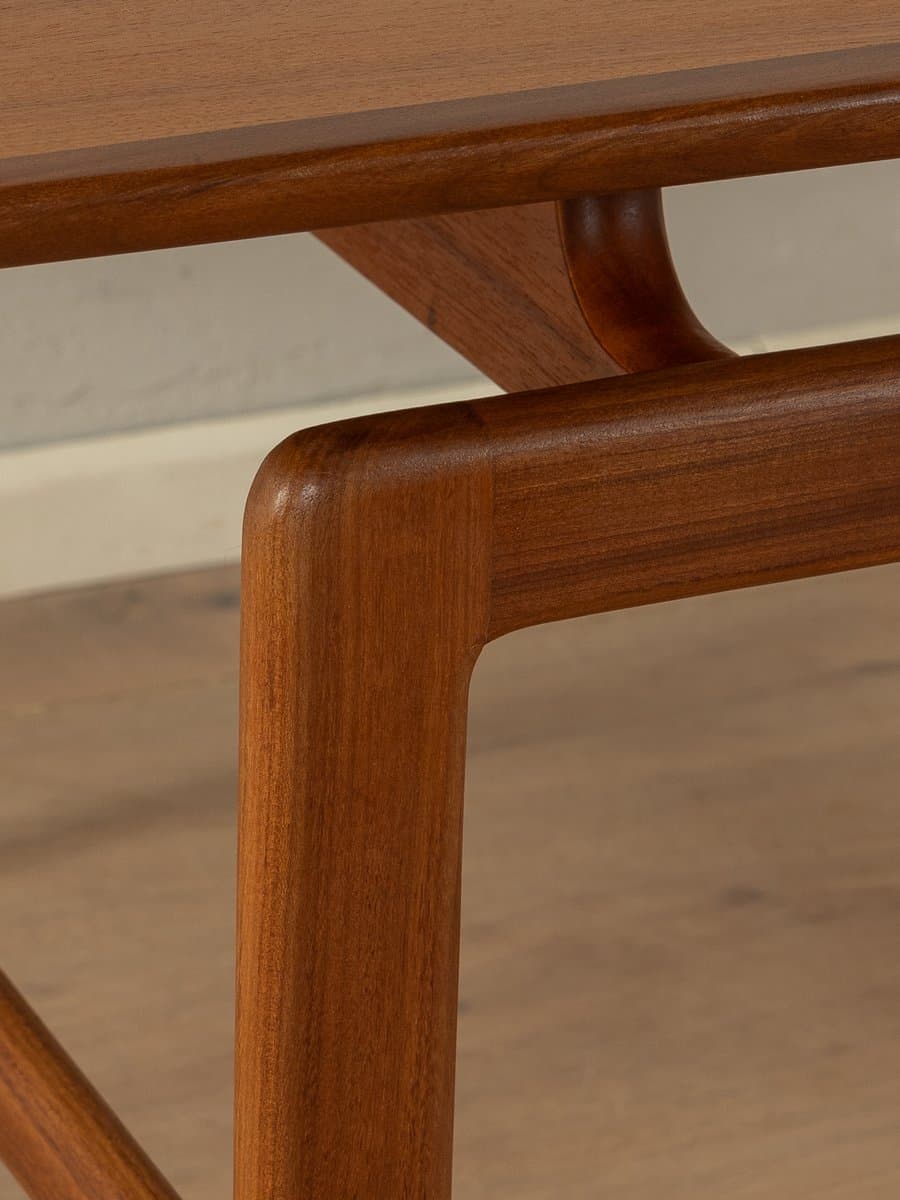 Coffee Table, brown teak, by B. Waldonen, Asko, Finland, 1960s. - 282598