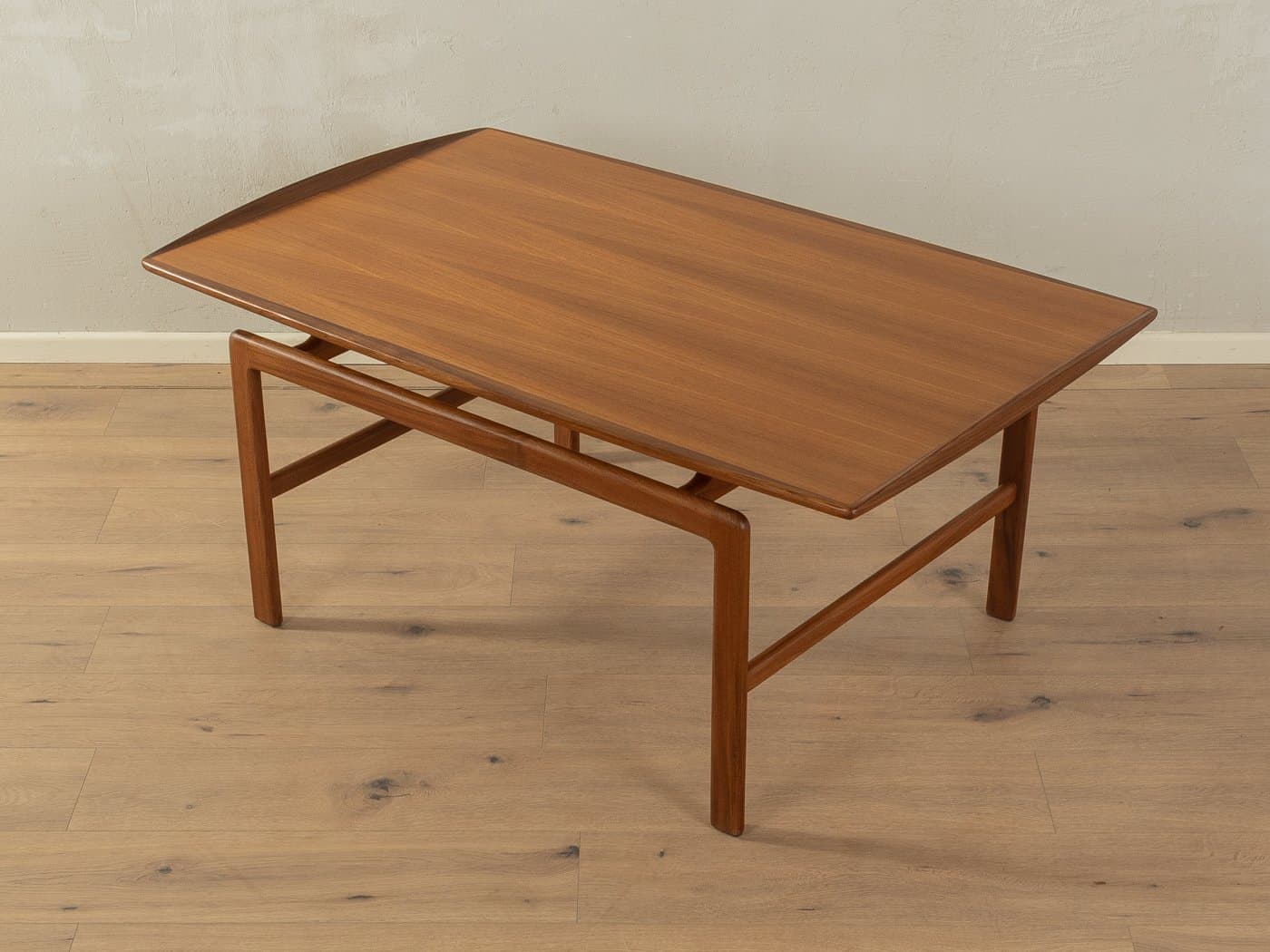 Coffee Table, brown teak, by B. Waldonen, Asko, Finland, 1960s. - 282599