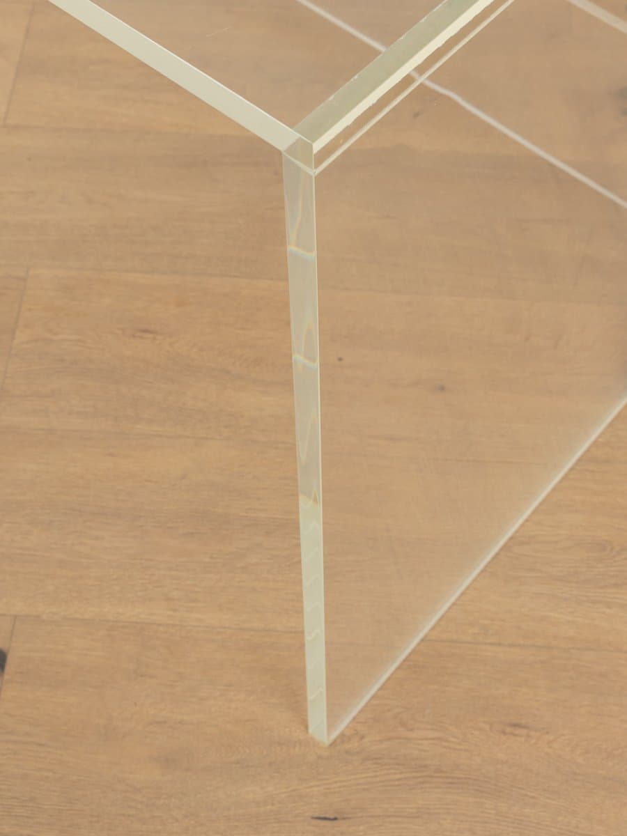 Desk, transparent acrylic, Germany, 1960s. - 282568