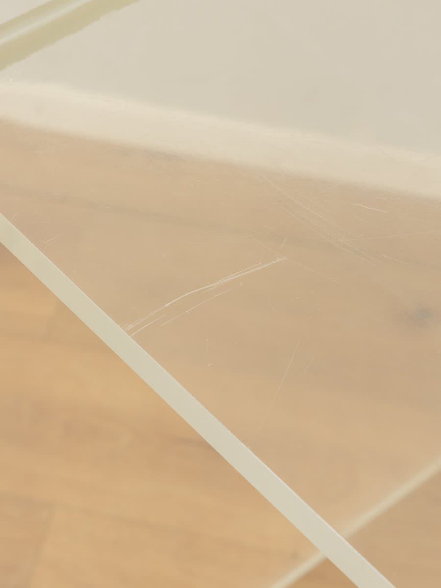 Desk, transparent acrylic, Germany, 1960s. - 282569