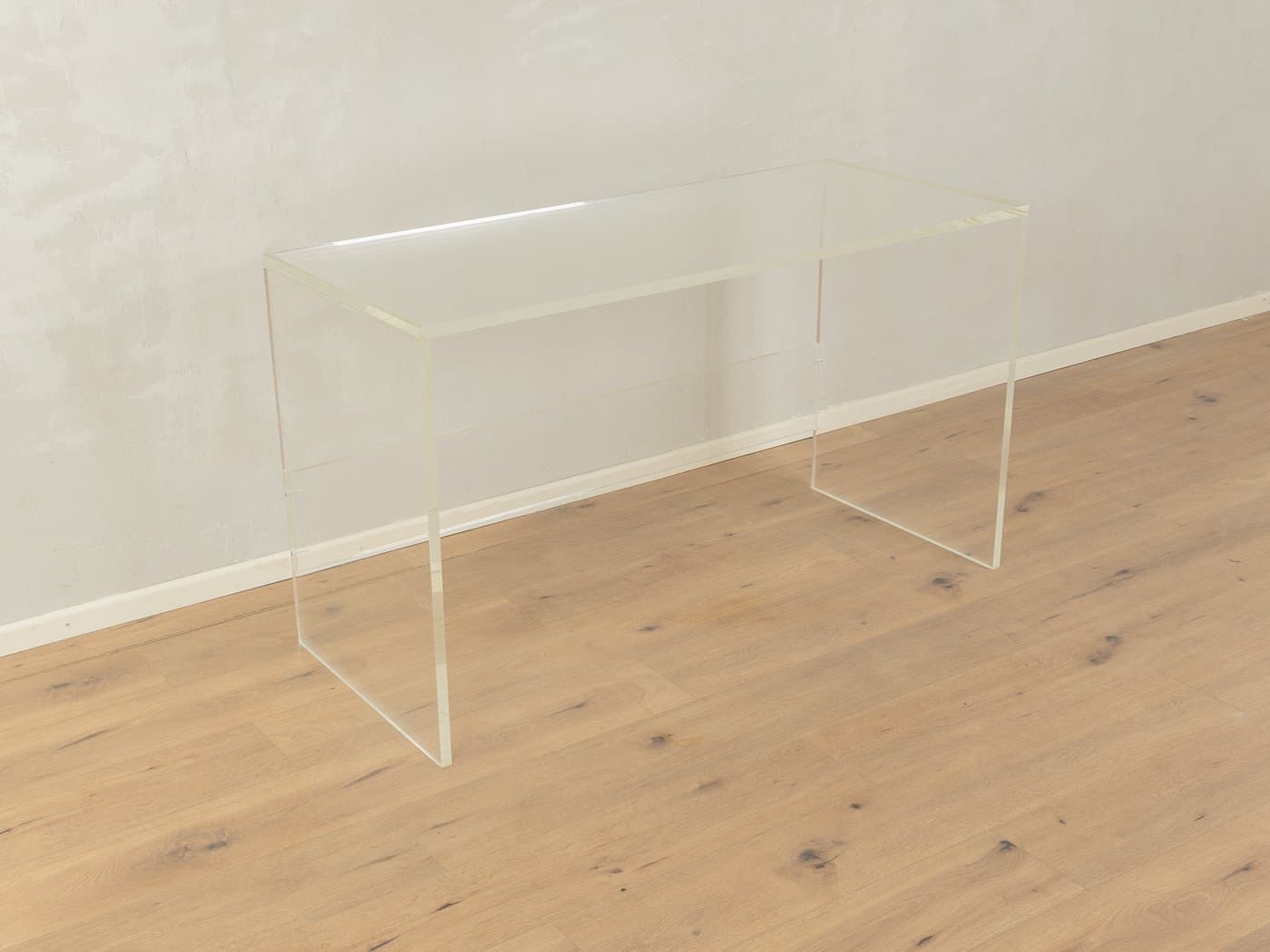 Desk, transparent acrylic, Germany, 1960s. - 282567