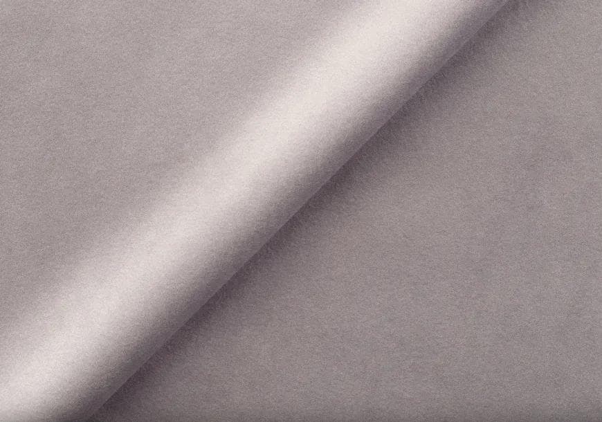 Sofa Rejkiavik, srebrny velvet, Polska, lata 90. - 20884