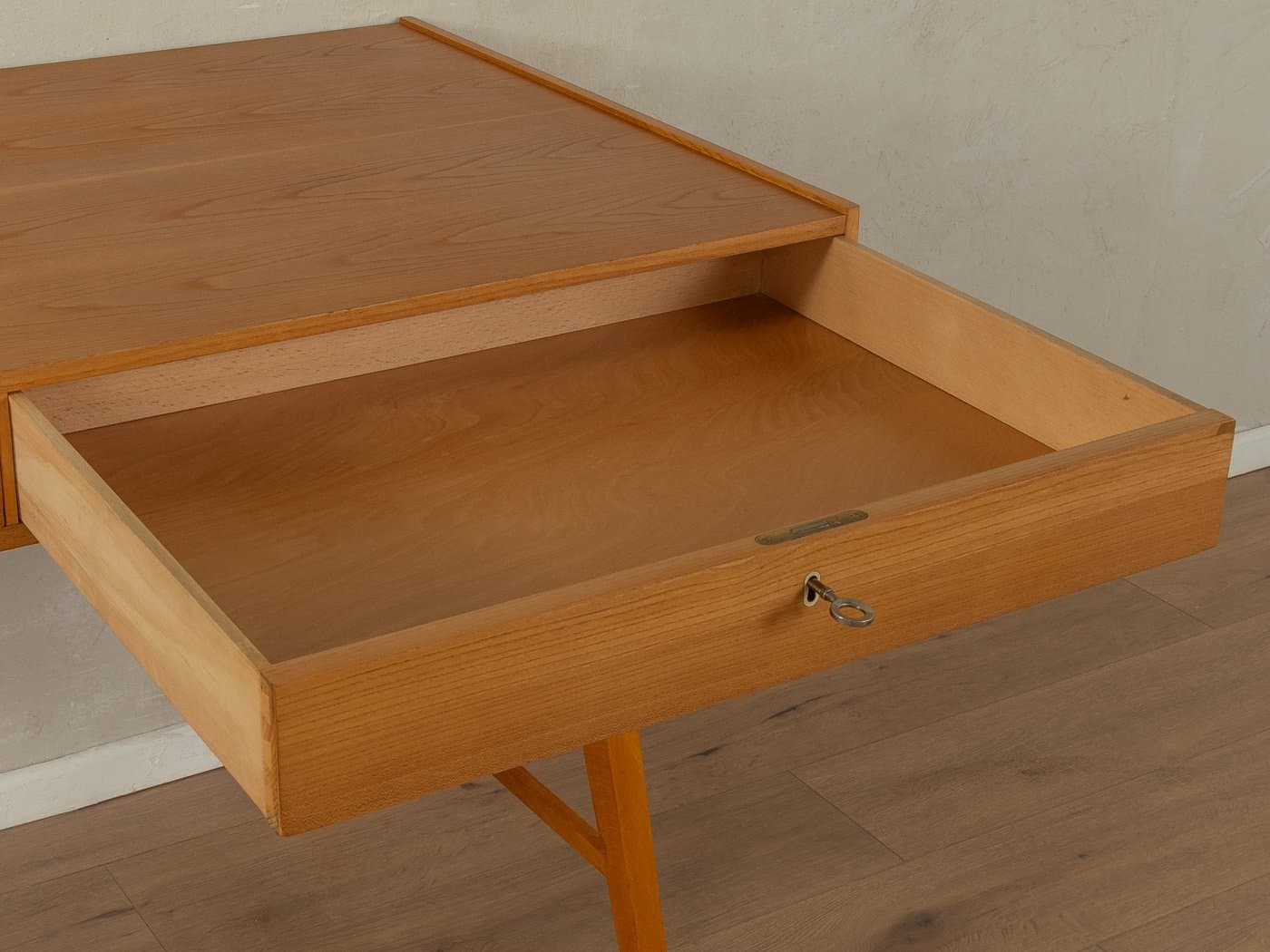 Freestanding Desk, brown ash, Germany, 1950s - 282525