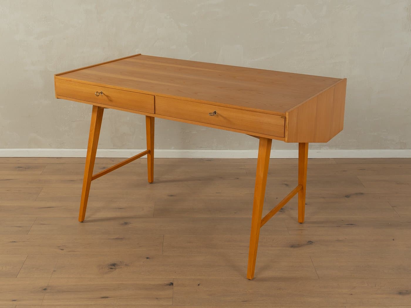 Freestanding Desk, brown ash, Germany, 1950s - 282527
