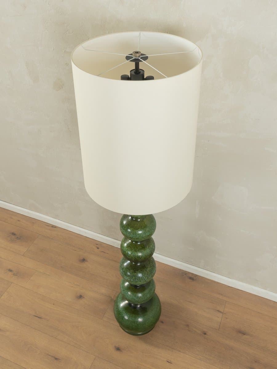Lampa podłogowa Bubble, zielona, ceramika, Kaiser Leuchten, Niemcy, lata 60. - 282470