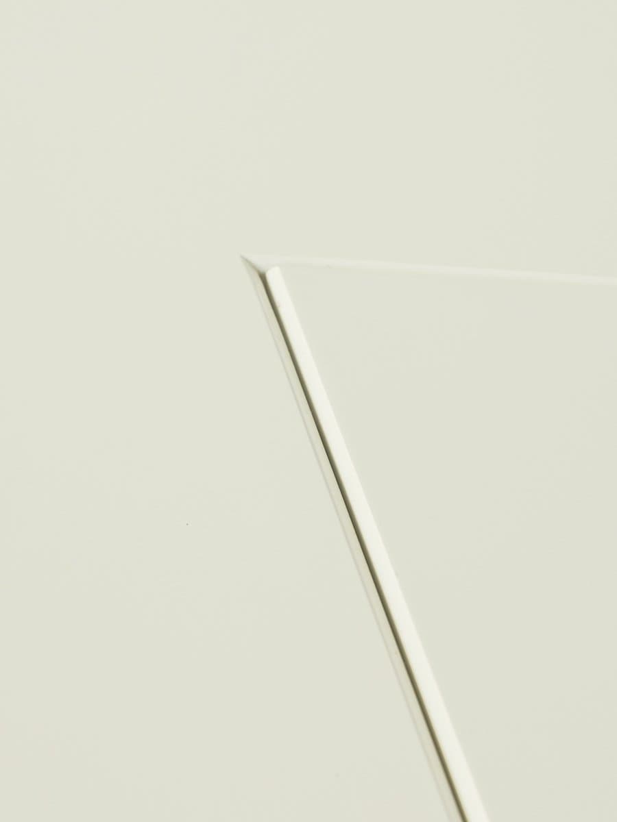 Biurko Duo, białe, drewno, stal, proj. P. Maly, Niemcy, lata 80. - 282447