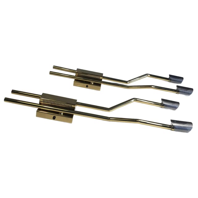 Para kinkietów, złocony mosiądz, Baulmann Leuchten, Niemcy, lata 90. - WYMIARY