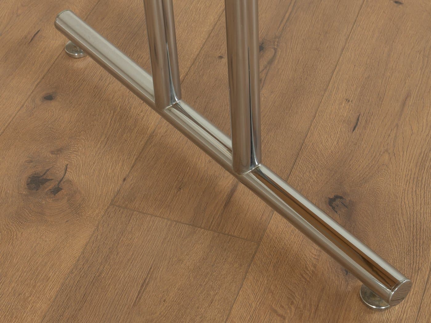 Dining Table, white ash, chromed steel, Germany, 1980s. - 283361