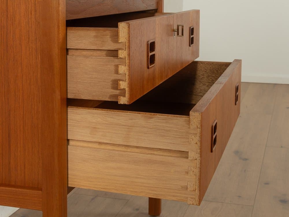 Sekretarzyk, teak brązowy, Dania, lata 60. - 283333