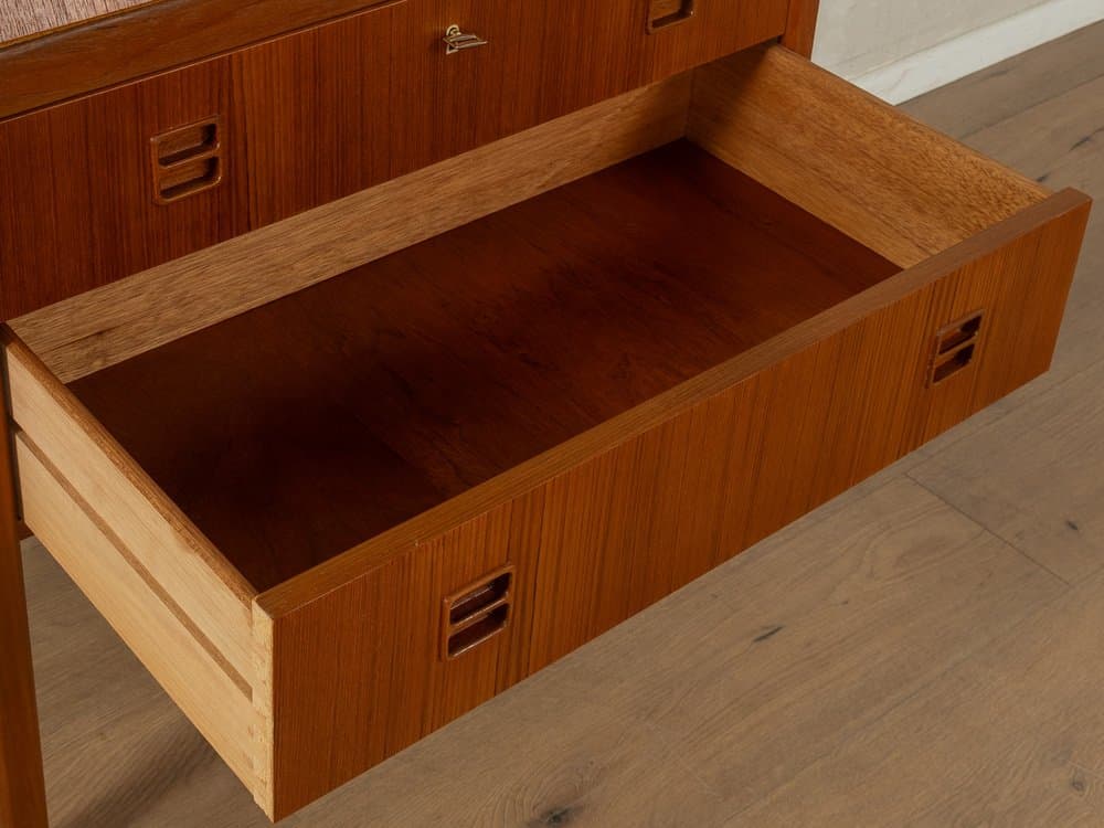 Sekretarzyk, teak brązowy, Dania, lata 60. - 283334