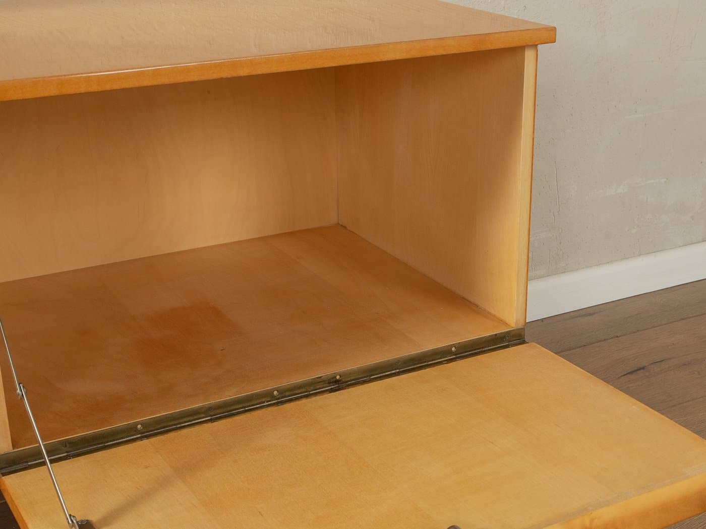 Toaletka, beżowa, brzoza, Niemcy, lata 60. - 283298