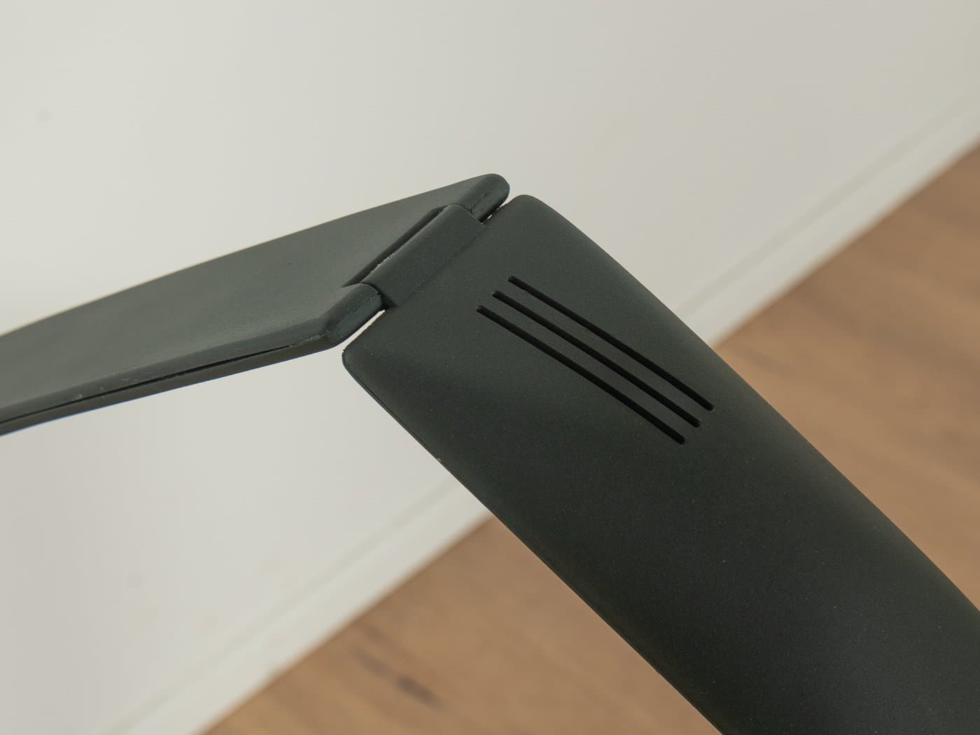 Lampa podłogowa Dove, stal nierdzewna czarna, proj. M. Barbaglia, M. Colombo, Włochy, lata 80. - 283222