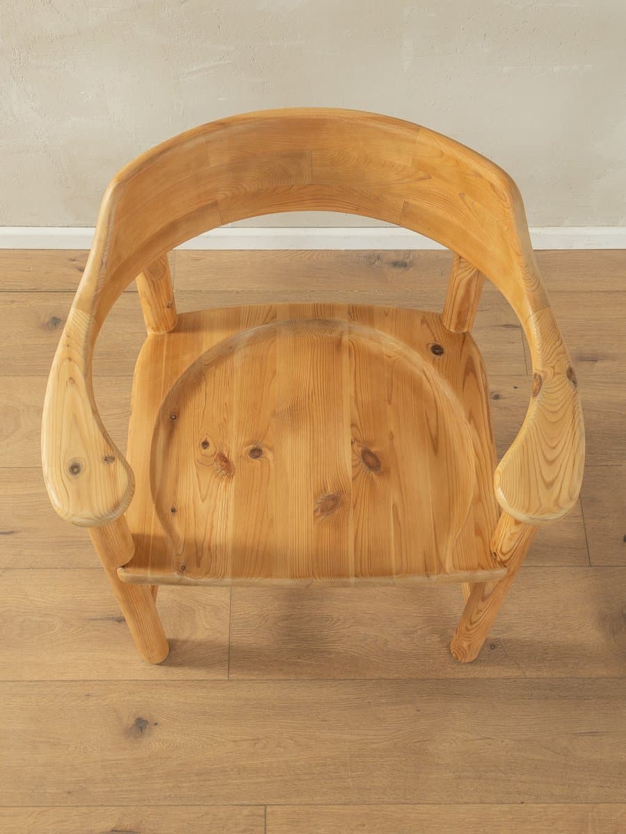 Zestaw pięciu krzeseł jadalnianych, brązowy, proj. R. Daumiller, Dania, lata 70. - 283194