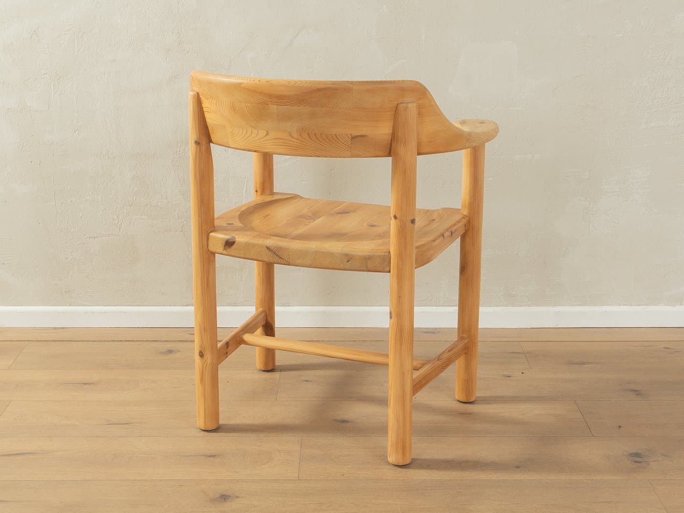 Zestaw pięciu krzeseł jadalnianych, brązowy, proj. R. Daumiller, Dania, lata 70. - 283193