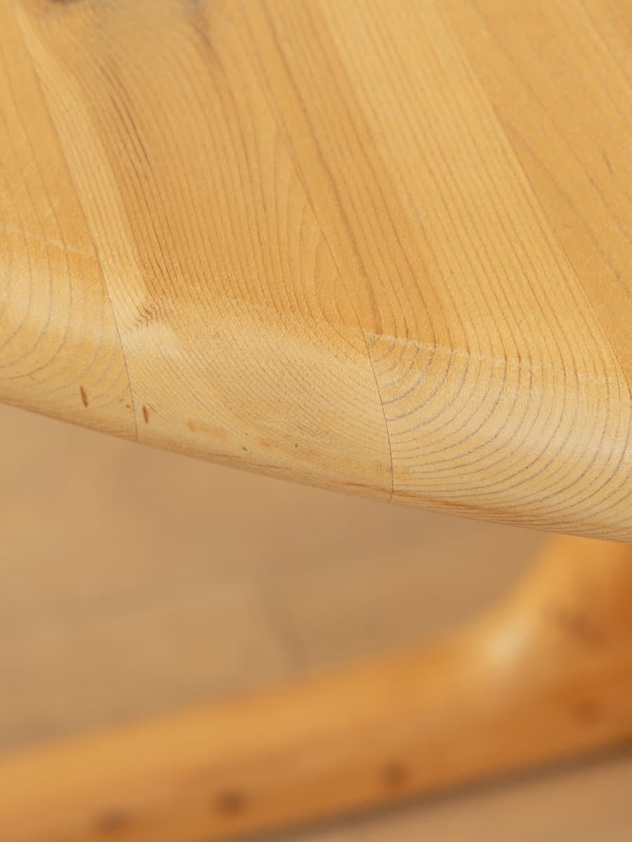 Stół jadalniany rozkładany, beżowy, sosna, Dania, lata 70. - 283179