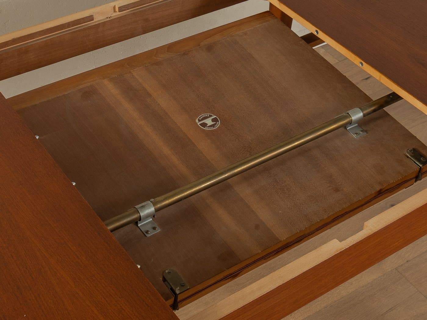 Stół jadalniany Butterfly, brązowy, teak, Niemcy, lata 60. - 283081