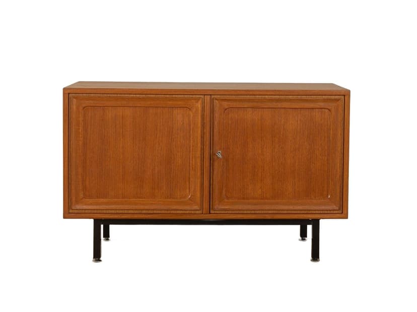 Komoda, brązowy, teak, Dania, lata 60.