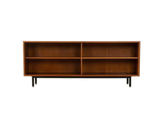 Sideboard, teak brązowy, Niemcy, lata 60. - WYMIARY
