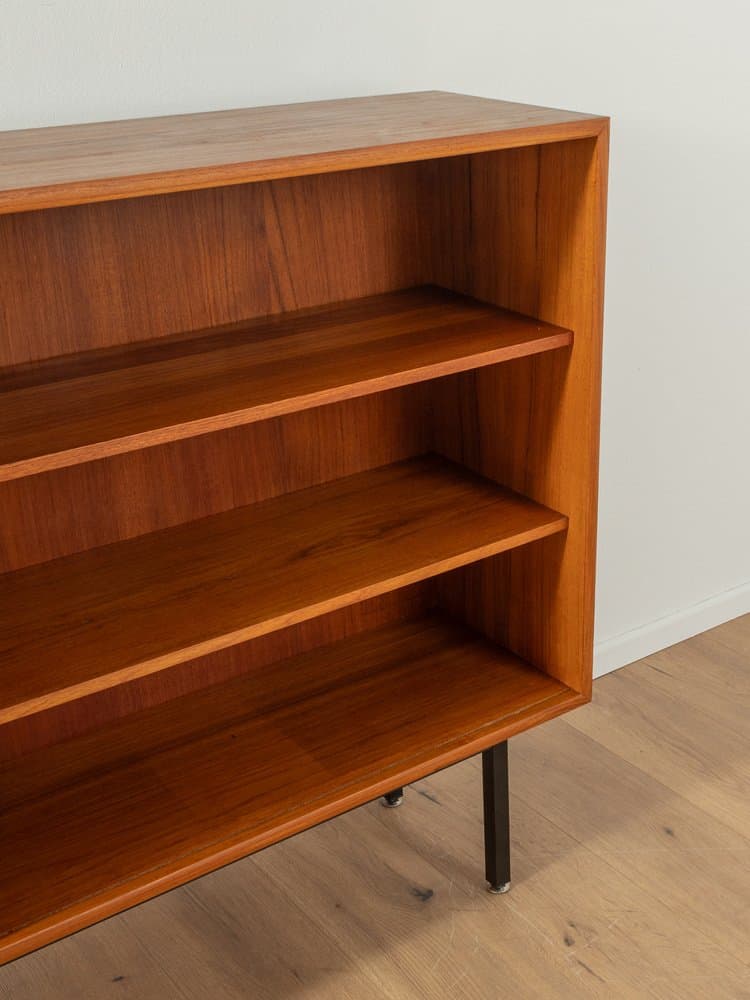 Kredens, niebieski, teak, WK Möbel, Niemcy, lata 60. - 283018