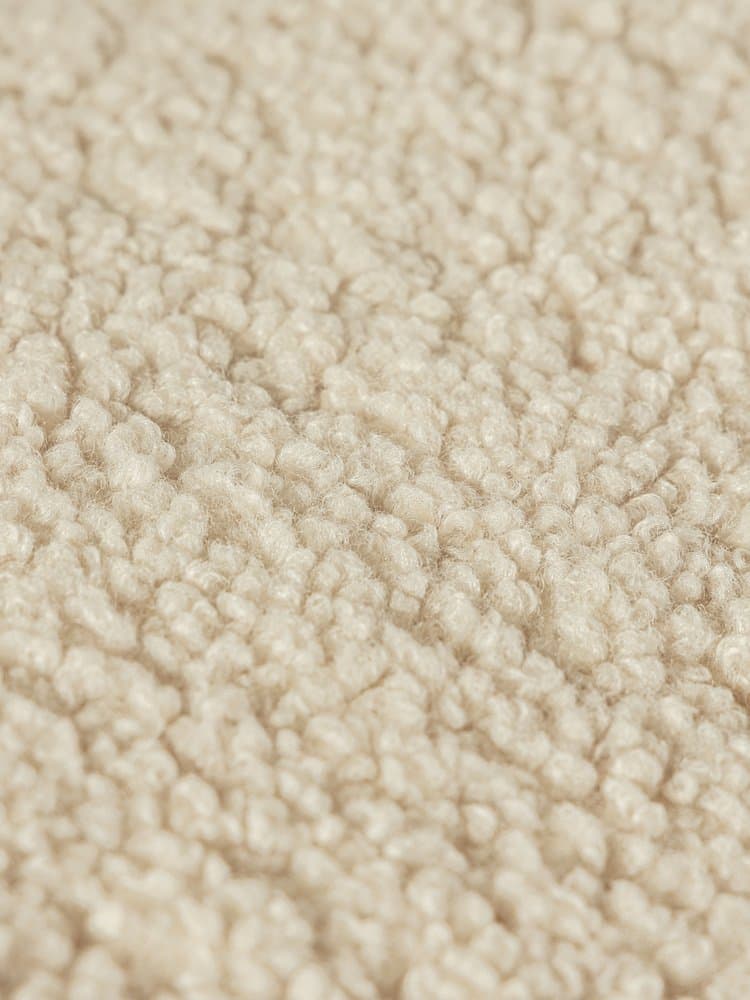 Sofa koktajlowa, beżowa, bawełna bouclé, Niemcy, lata 50. - 283778