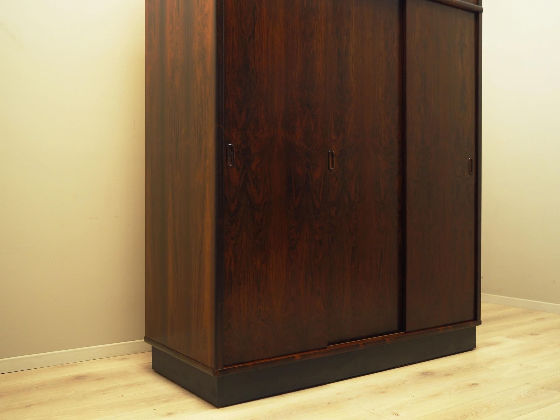 Wardrobe, rosewood dark brown, Denmark, 1970s. - 20842