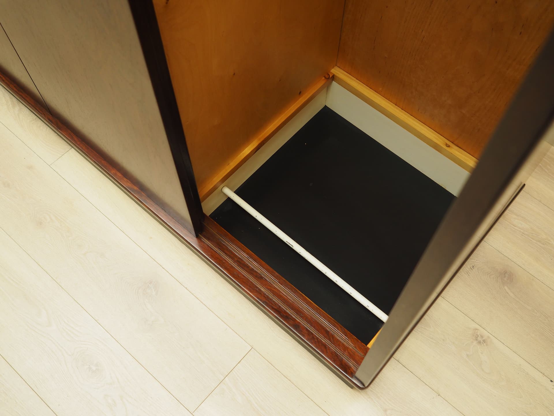 Wardrobe, rosewood dark brown, Denmark, 1970s. - 73561