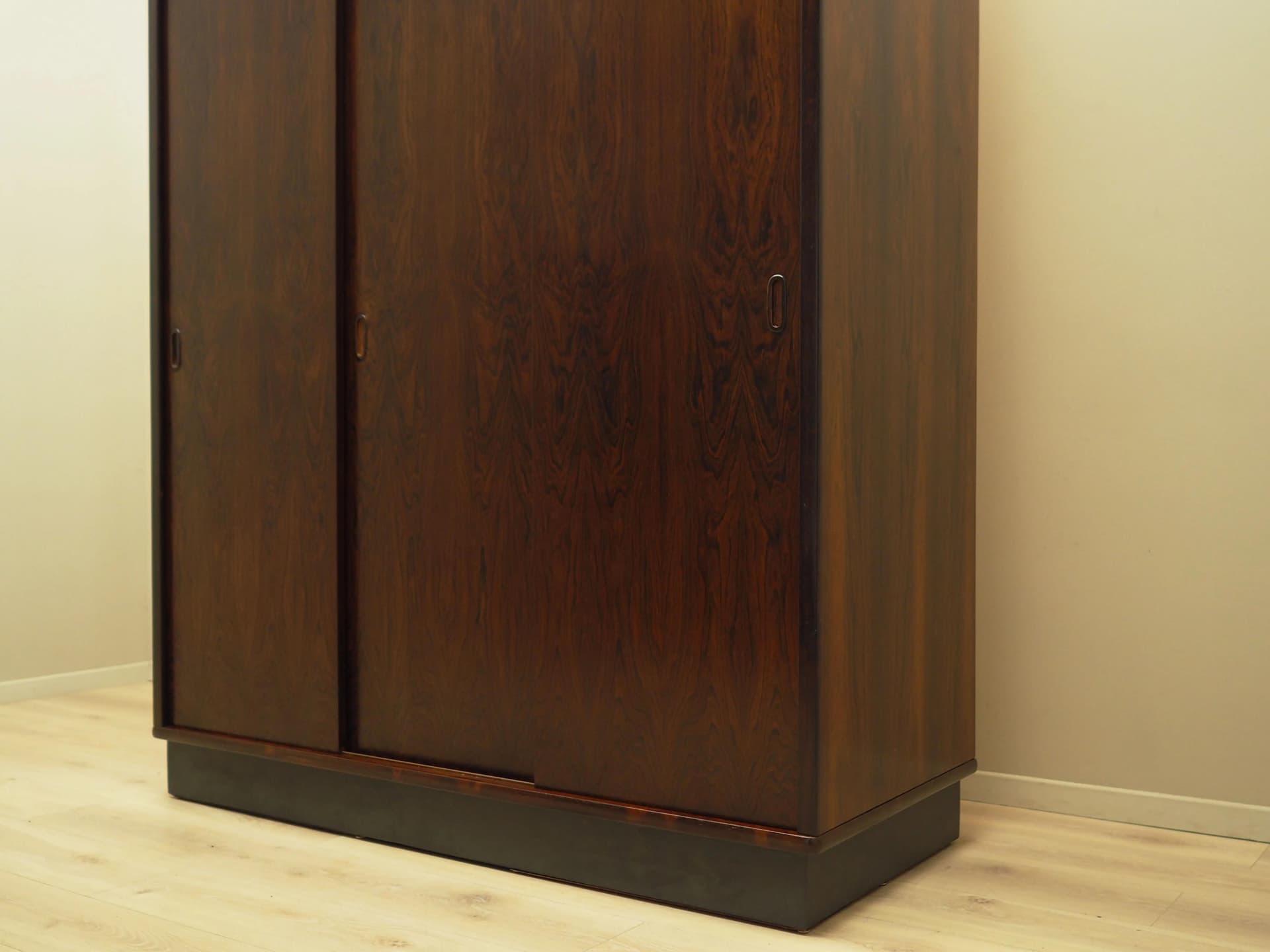Wardrobe, rosewood dark brown, Denmark, 1970s. - 20844