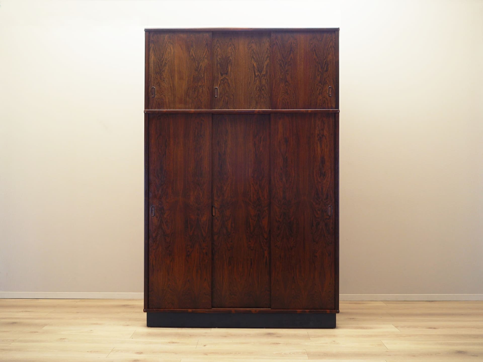 Wardrobe, rosewood dark brown, Denmark, 1970s. - 73557