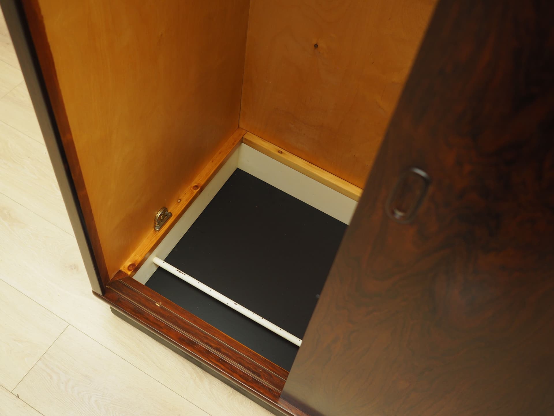 Wardrobe, rosewood dark brown, Denmark, 1970s. - 73558