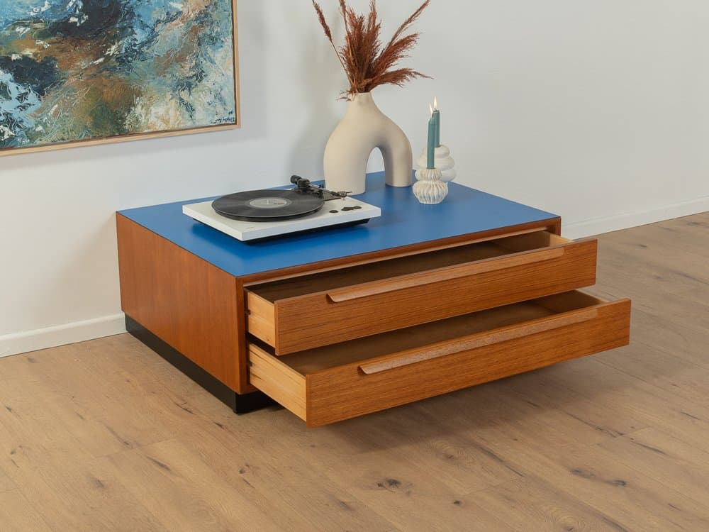 Komoda, teak brązowy, Niemcy, lata 60. - 283757