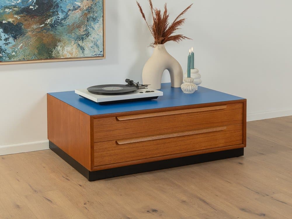 Komoda, teak brązowy, Niemcy, lata 60. - 283756